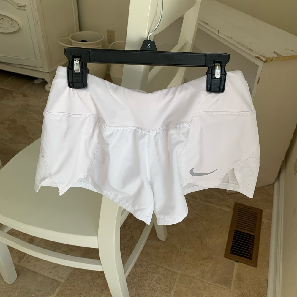 White Nike Shorts